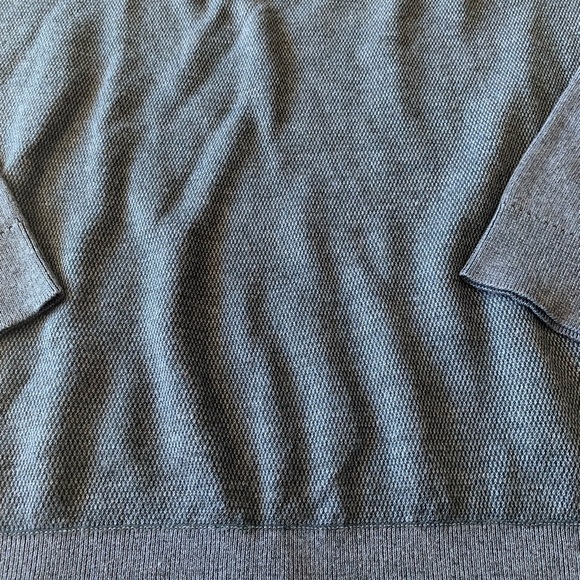 John Varvatos Blue Lightweight Sweater - Picture 2 of 4